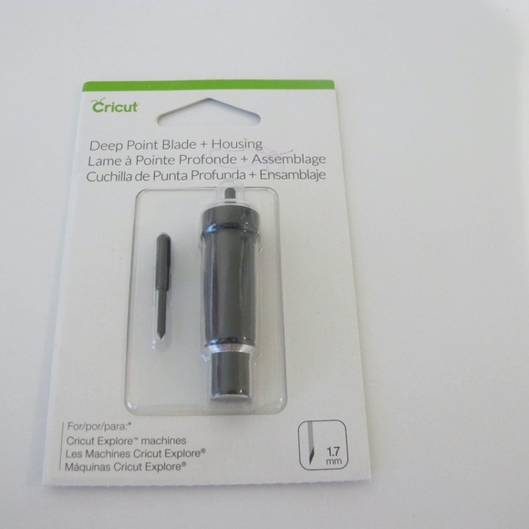 Cricut Other - Cricut Deep Point Blade + Housing - Brand New